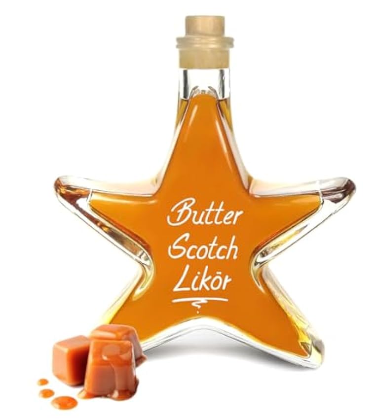 guter Preis 3x Butter Scotch Likör 0,2 L Sternflasche K