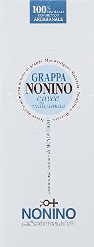 große Auswahl Nonino Grappa Millesimata Cuvée mit Geschenkverpackung (1 x 0.7 l) aP384sL3 Mode